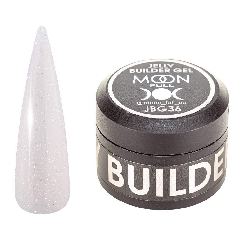 Гель-желе для нарощування нігтів Moon Full Jelly Builder Gel №JBG 36, 30 мл, фото 1