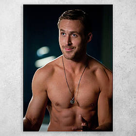 Плакат постер "Раян Ґослінґ / Ryan Gosling" №3