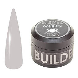 Гель-желе для нарощування нігтів Moon Full Jelly Builder Gel №JBG 40, 30 мл