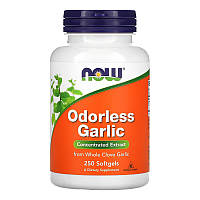 Экстракт чеснока NOW Odorless Garlic (250 капс)