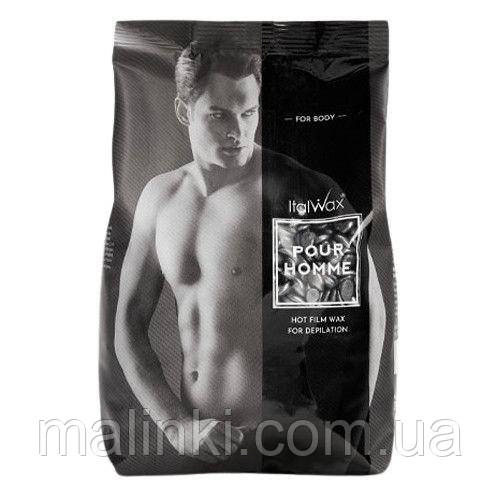 Гарячий плівковий віск в гранулах для чоловіків Italwax Pour Homme, 1000 г, фото 1