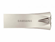 USB флеш накопичувач Samsung 64GB Bar Plus Silver USB 3.1 (MUF-64BE3/APC), фото 2