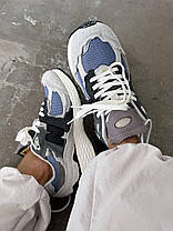 Жіночі кросівки New Balance 2002R Gray Blue Взуття Нью Баланс 2002Р сірі замша текстиль демісезон, фото 6