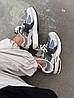 Жіночі кросівки New Balance 2002R Gray Blue Взуття Нью Баланс 2002Р сірі замша текстиль демісезон, фото 8
