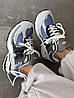 Жіночі кросівки New Balance 2002R Gray Blue Взуття Нью Баланс 2002Р сірі замша текстиль демісезон, фото 7
