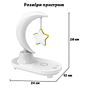Лампа нічник з колонкою Music Atmosphere Lamp з бездротовою зарядкою, фото 10