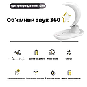 Лампа нічник з колонкою Music Atmosphere Lamp з бездротовою зарядкою, фото 8