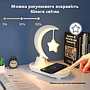 Лампа нічник з колонкою Music Atmosphere Lamp з бездротовою зарядкою, фото 3