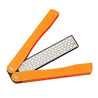 Точилка метелик мусат алмазна складана двостороння 600/400 грит Помаранчева