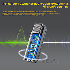 Професійний бездротовий мікрофон LUX100 Type-C WM1-T-c одинарний з кейсом петличка для телефону, фото 2