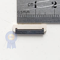 Разъем для ноутбука 26pin 0.5mm №3 ( Flip type ) ( CVILU_CF5026FD0RK-05-NH ) - Оригинал Демонтаж