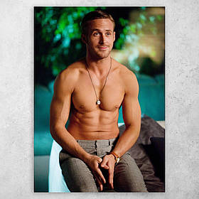 Плакат постер "Раян Ґослінґ / Ryan Gosling" №11