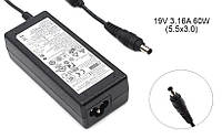 Блок питания для ноутбука HP 19v 3.16a 60w 5.5x3.0 or 5.0x3.0mm (+pin) (Оригинал) 1 день гар.