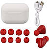 Безпровідні навушники у формі серця з мікрофоном в кейсі Heart-02 Червоний, фото 5