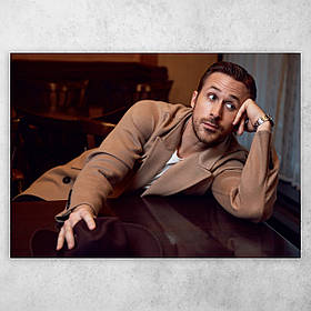 Плакат постер "Раян Ґослінґ / Ryan Gosling" №18