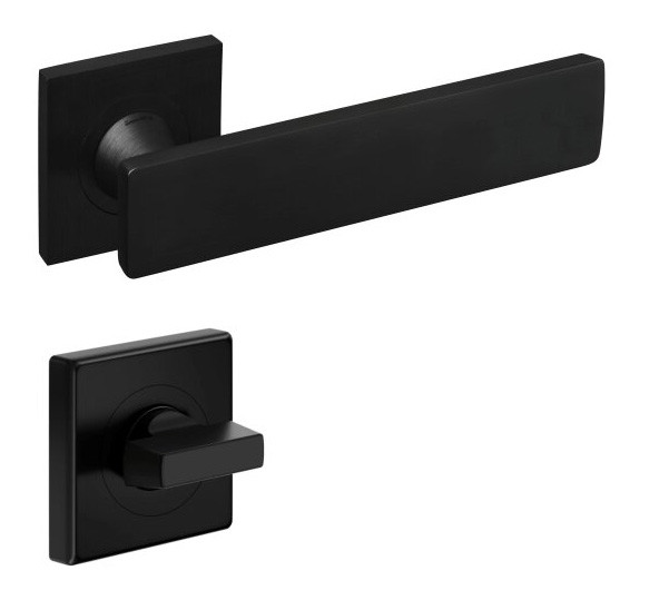 Чорна ручка DND by Martinelli HOLLY з WC фіксатором (RDN24/55+A) 55 мм (Італія)