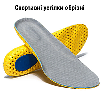 Спортивні устілки обрізні розмір 35-40. Бігові устілки з амортизацією із піни ЄВА, фото 10