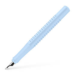 Ручка перова Faber-Castell GRIP 2010 Sky Blue, колір корпусу нібесно блакитний, перо F (0,5 мм), 140849