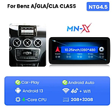 Junsun 4G Android магнітолу Mersedes Benz A Class W176 / GLA X156 / CLA C117 2013-2015, фото 2