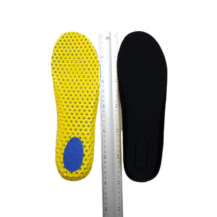 Амортизуючі устілки для бігу обрізні розмір 41-45. Ортопедичні устілки спортивні з піни ЕВА, фото 1