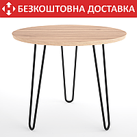 Ножка - шпилька для журнального стола из металла H=450mm (пруток: 10mm)