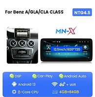 Junsun 4G Android магнітолу Mersedes Benz A Class W176 / GLA X156 / CLA C117 2013-2015 4G(4GB 64GB)NTG 4.5 12"