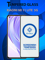 Защитное стекло для Xiaomi Mi 11 Lite 5g , Ксиоми Ми 11 Лайт ( Premium Tempered 6D Glass )