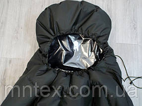 Спальний мішок з капюшоном літній Термо Хакі, фото 2