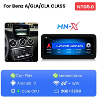 Junsun 4G Android магнітолу Mersedes Benz A Class W176 / GLA X156 / CLA C117 2013-2015 4G(2GB 32GB)NTG 5.0