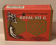 Королівські капсули з женьшенем вітаміни Роял Віт Г Royal Vit G Єгипет