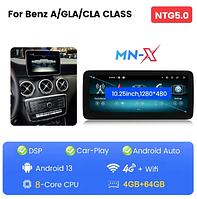 Junsun 4G Android магнитола Mersedes Benz A Class W176 / GLA X156 / CLA C117 2013-2015 4G(4GB 64GB)NTG 5.0