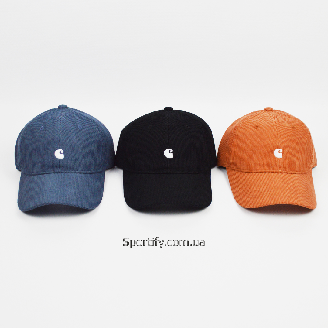 Кепка carhartt harlem cap бейсболка кархарт вільветова