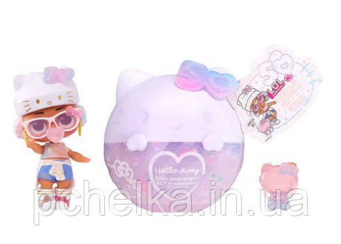 Ігровий набір з лялькой L.O.L. Сюрприз! Серія Loves Hello Kitty Tots Miss Pearly 50th, Хеллоу Кітті 50 років