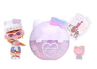 Игровой набор с куклой L.O.L. Surprise! серии Loves Hello Kitty Tots Miss Pearly 50th, Хеллоу Китти 50 лет