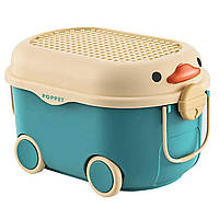 Багатофункціональна скринька для зберігання іграшок Poppet Каченя Bue розмір L