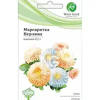 Маргаритка многолетняя Жемчужина (апрель-октябрь) 15-20см 0,1г ТМ WestGard