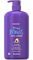 Шампунь Aussie Miracle Moist Shampoo Avocado & Australian Jojoba Oil 900мл.