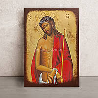 Икона Иисус Христос в терновом венце 20 Х 26 см