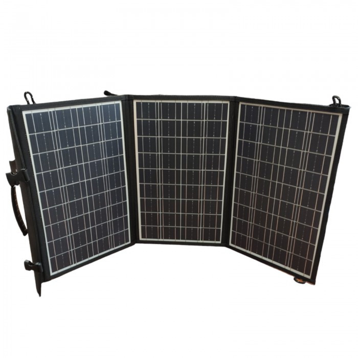 Сонячна панель трансформер GDTimes GD-ZD1845 45 Вт заряджання від сонця Solar Panel на 2 USB