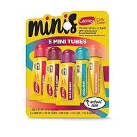 Набір бальзамів для губ Carmex Minis Moisturizing Lip Balm(5 mini tubes), Оригінал!