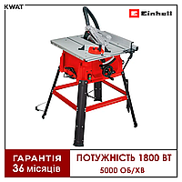 Пила циркулярная настольная 1800 Вт Einhell TC-TS 2025/3 eco 5000 об мин Диск 250 мм Регулировка реза