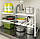 Регульована полиця для кухонного приладдя 38-70 см FlexiKitchen Rack, фото 5