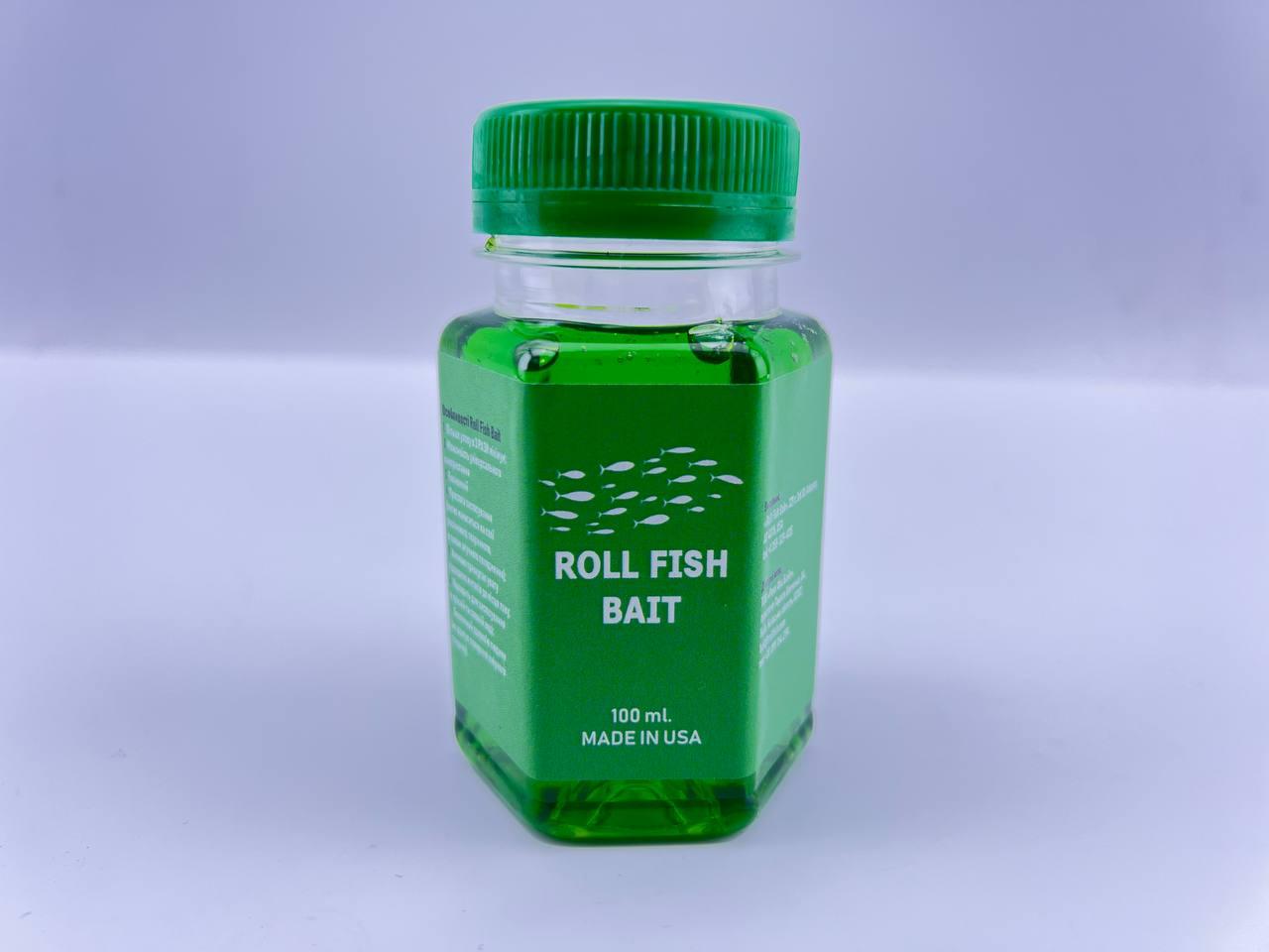 Рідка наживка-стимулятор для риби Roll Fish Bait Green (Зелений)