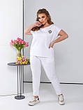 Жіночий літній спортивний костюм батал новинка 2024, фото 4