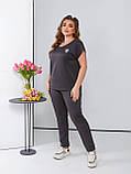 Жіночий літній спортивний костюм батал новинка 2024, фото 7