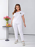 Жіночий літній спортивний костюм батал новинка 2024, фото 8