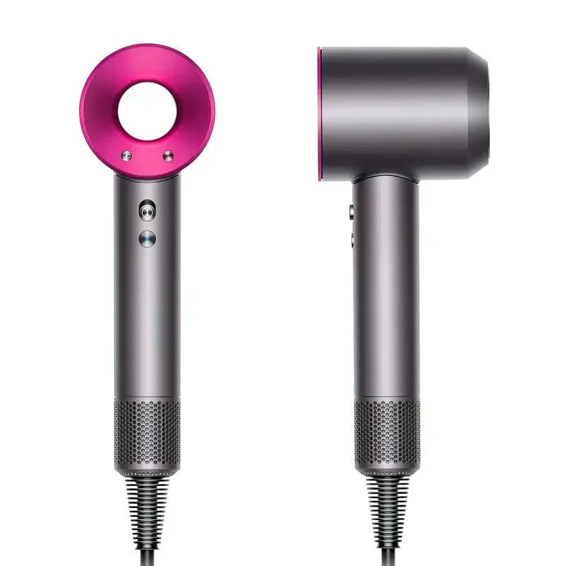 Фен для волосся Super Hair Dryer, 1600 Вт, із захистом від перегрівання, іонізацією повітря й магнітними насад