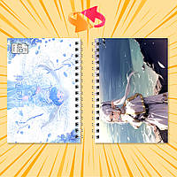 Блокнот на пружині в клітинку 48 арк. Frieren / Фрірен 004