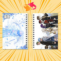 Блокнот на пружині в клітинку 48 арк. Frieren / Фрірен 009