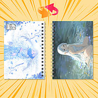 Блокнот на пружині в клітинку 48 арк. Frieren / Фрірен 015